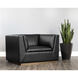 Bradley Vintage Black Armchair